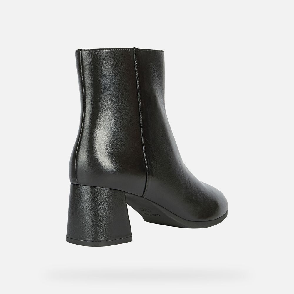 Geox Bayan Ankle Bot Siyah - Calinda Mid - HKL-832419